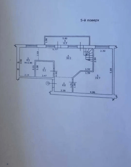 Продажа 3-комнатной квартиры 87 м²