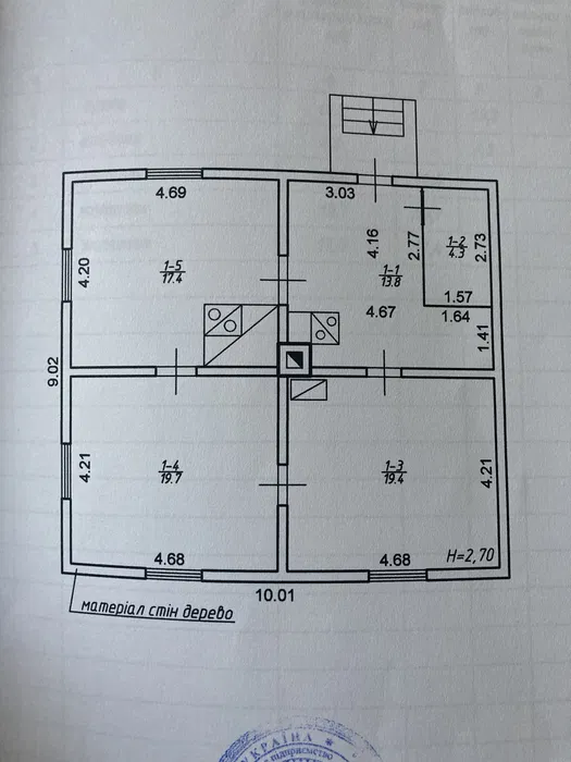 Продажа дома 90 м²