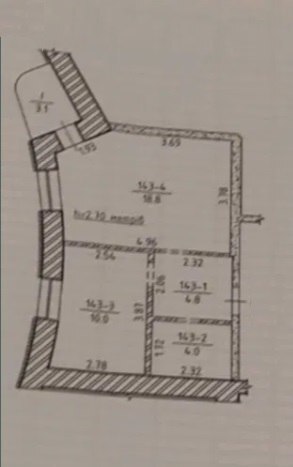 Продажа 1-комнатной квартиры 40 м², Харьковская ул.