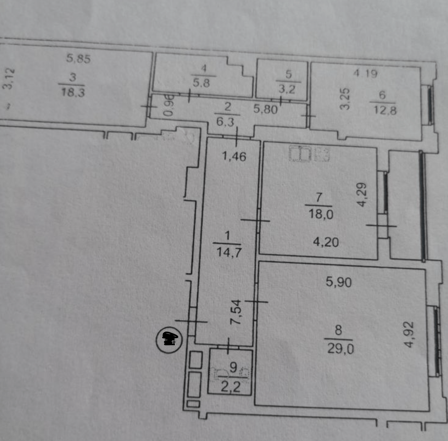 Продаж 3-кімнатної квартири 115 м²