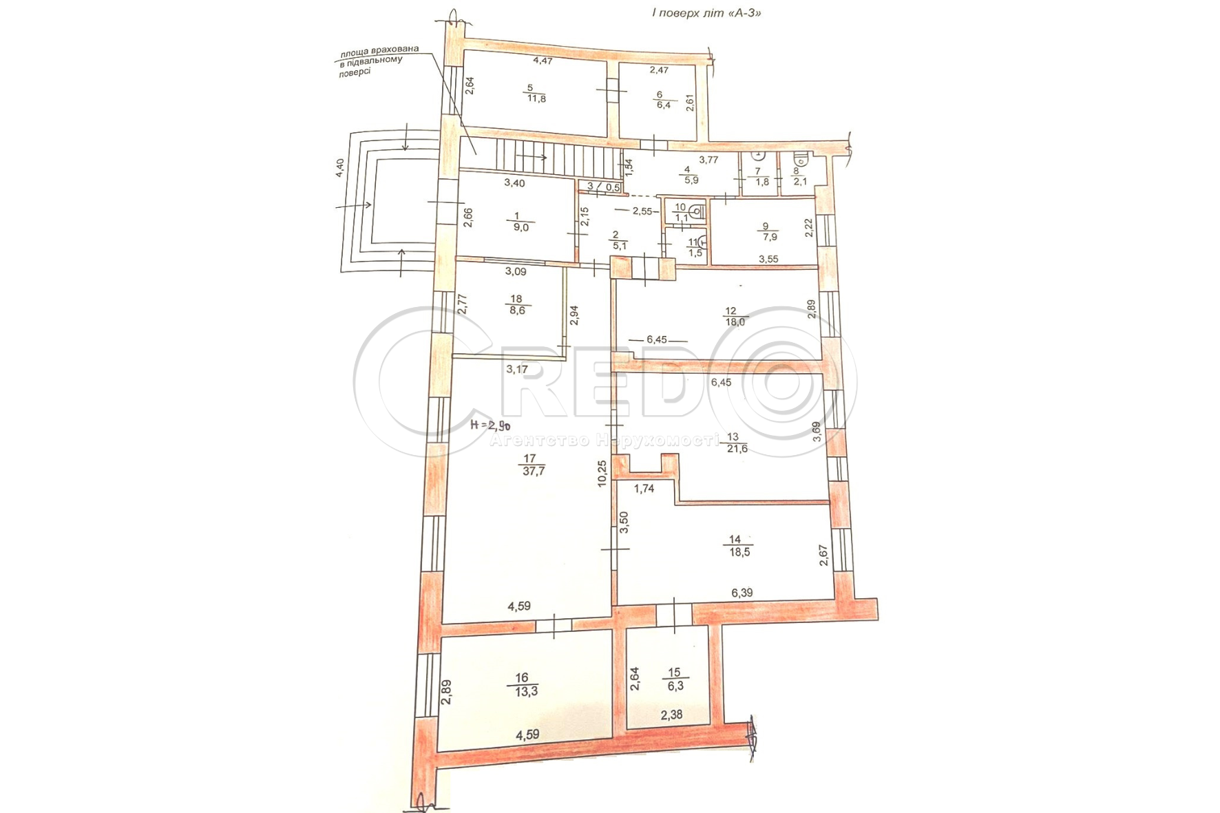 Оренда офісу 176.6 м², Дніпровське шосе