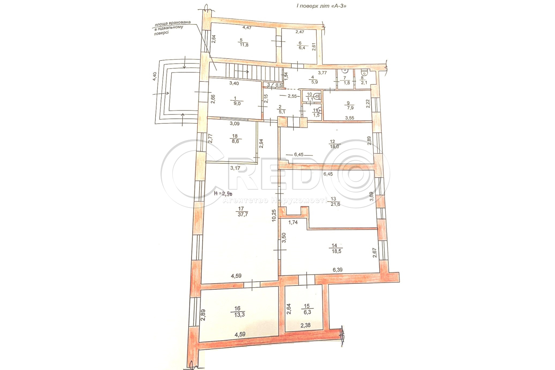 Аренда офиса 176.6 м², Днепровское шоссе