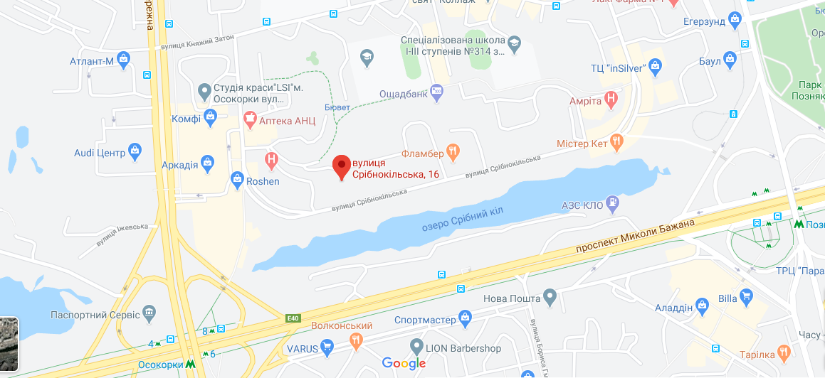 Продажа торгового помещения 46.2 м², Срибнокильская ул., 16