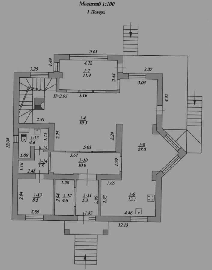 Продаж будинку 350 м², Дачна