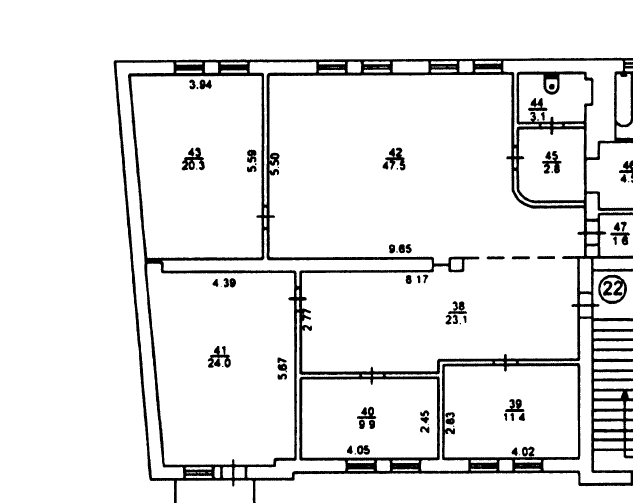 Аренда офиса 164.23 м², Михайловская ул., 12Б