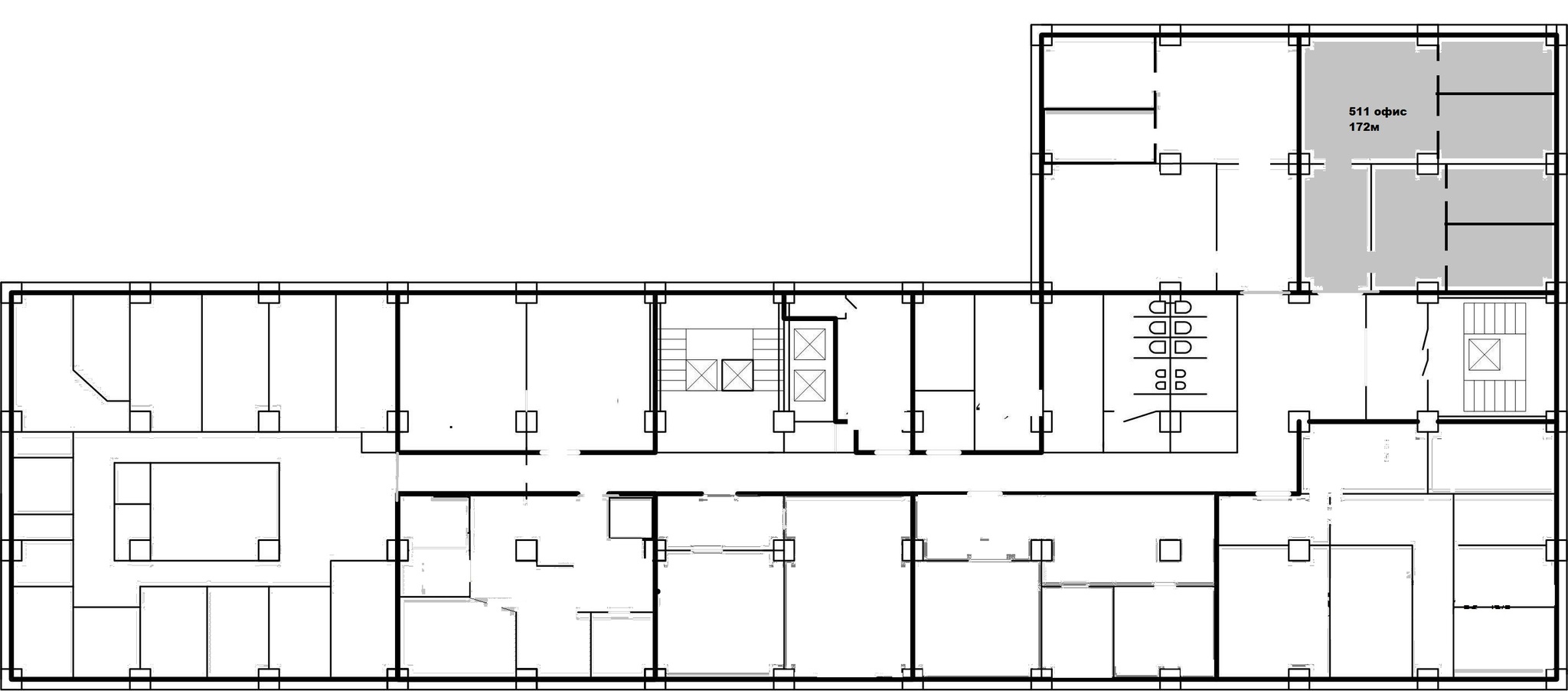 Аренда офиса 172.04 м², Соломенская пл., 2