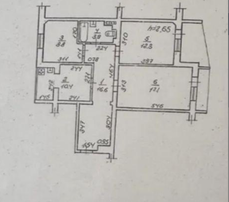 Продаж 3-кімнатної квартири 74 м², Архітекторська вул.