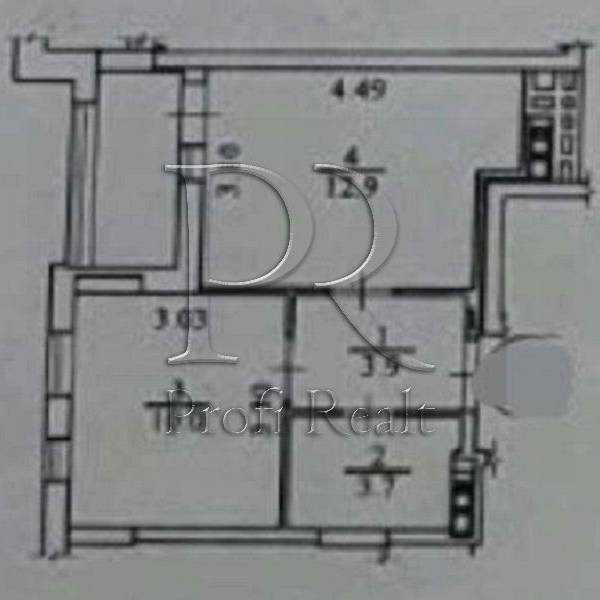 Продаж 1-кімнатної квартири 34 м², Салютна вул., 2