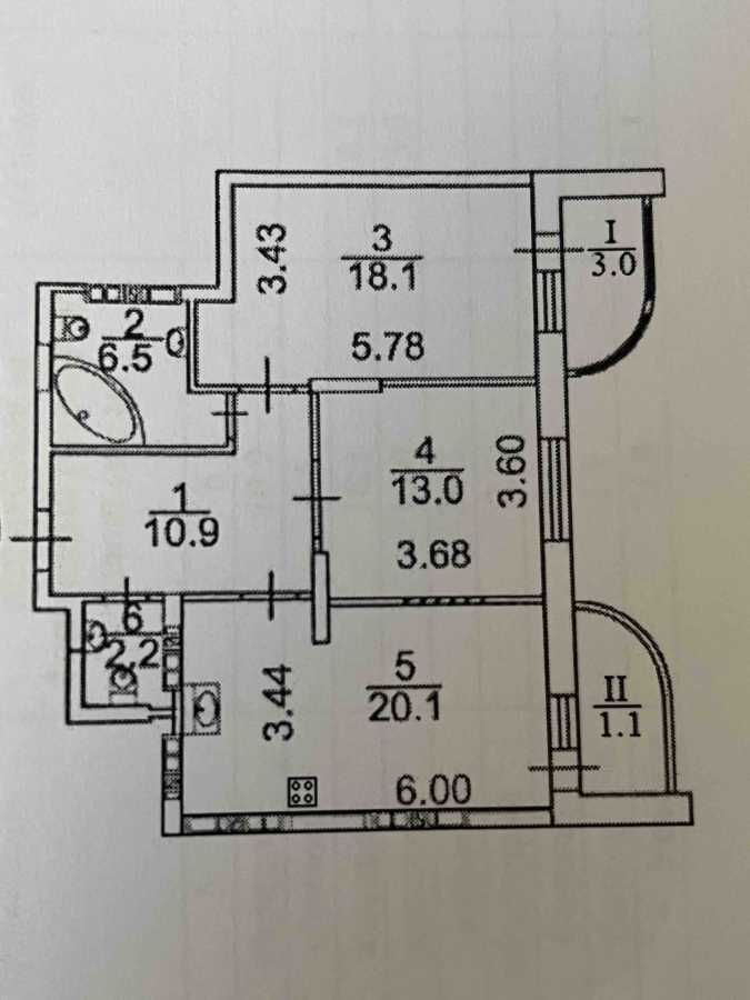 Продаж 2-кімнатної квартири 75 м², Петра Калнишевського вул., 7