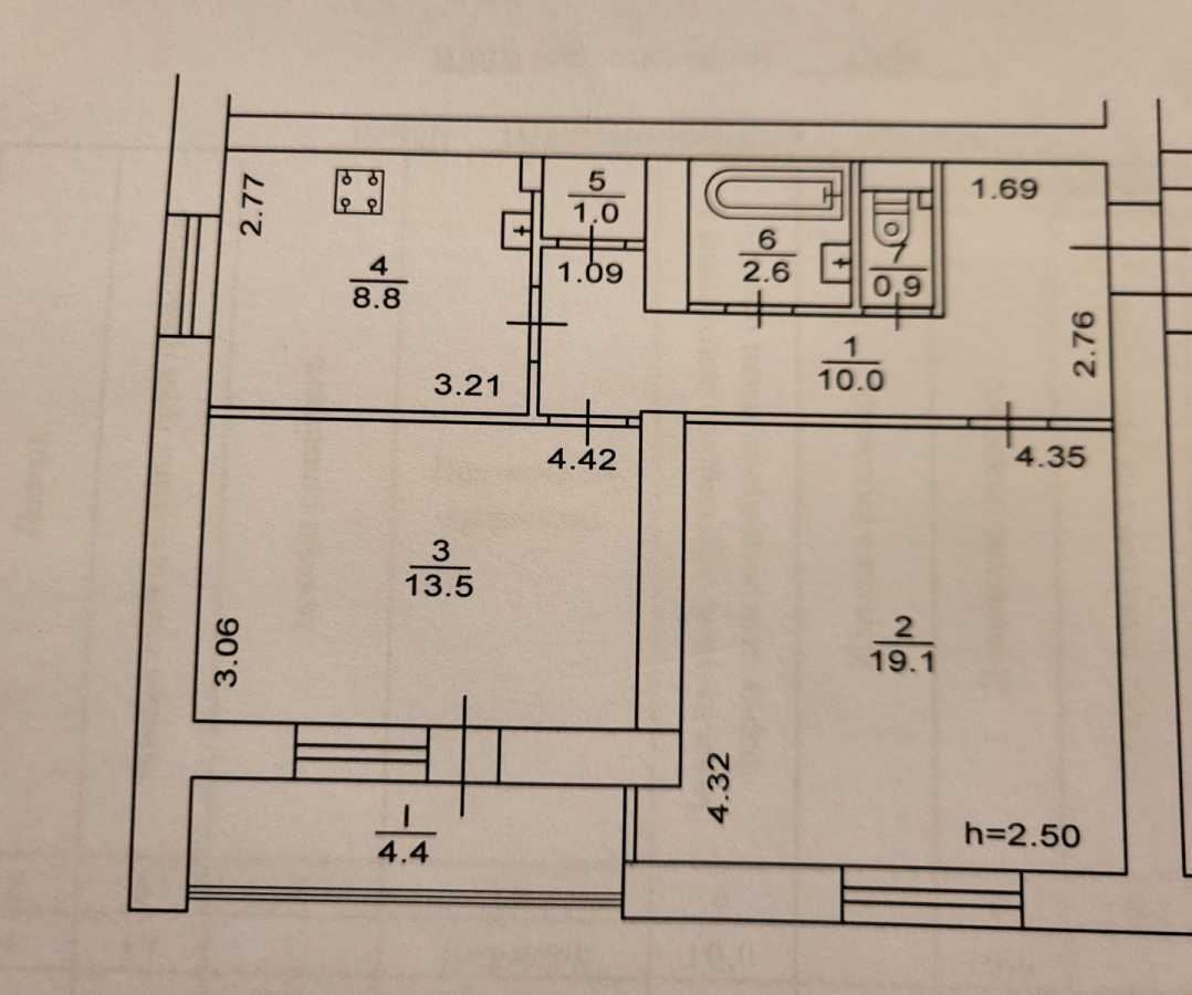 Продаж 2-кімнатної квартири 64 м², Золотоустівська вул., 4