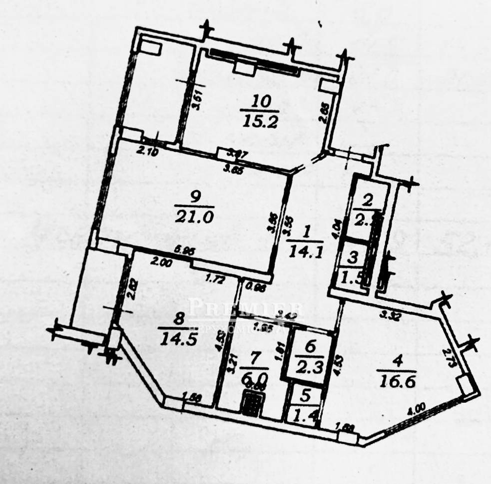 Продаж 3-кімнатної квартири 102 м², Героїв оборони Одеси вул.