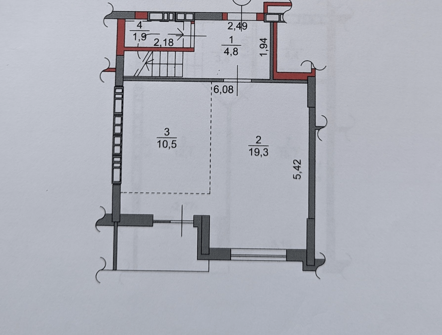 Продаж 3-кімнатної квартири 80 м²