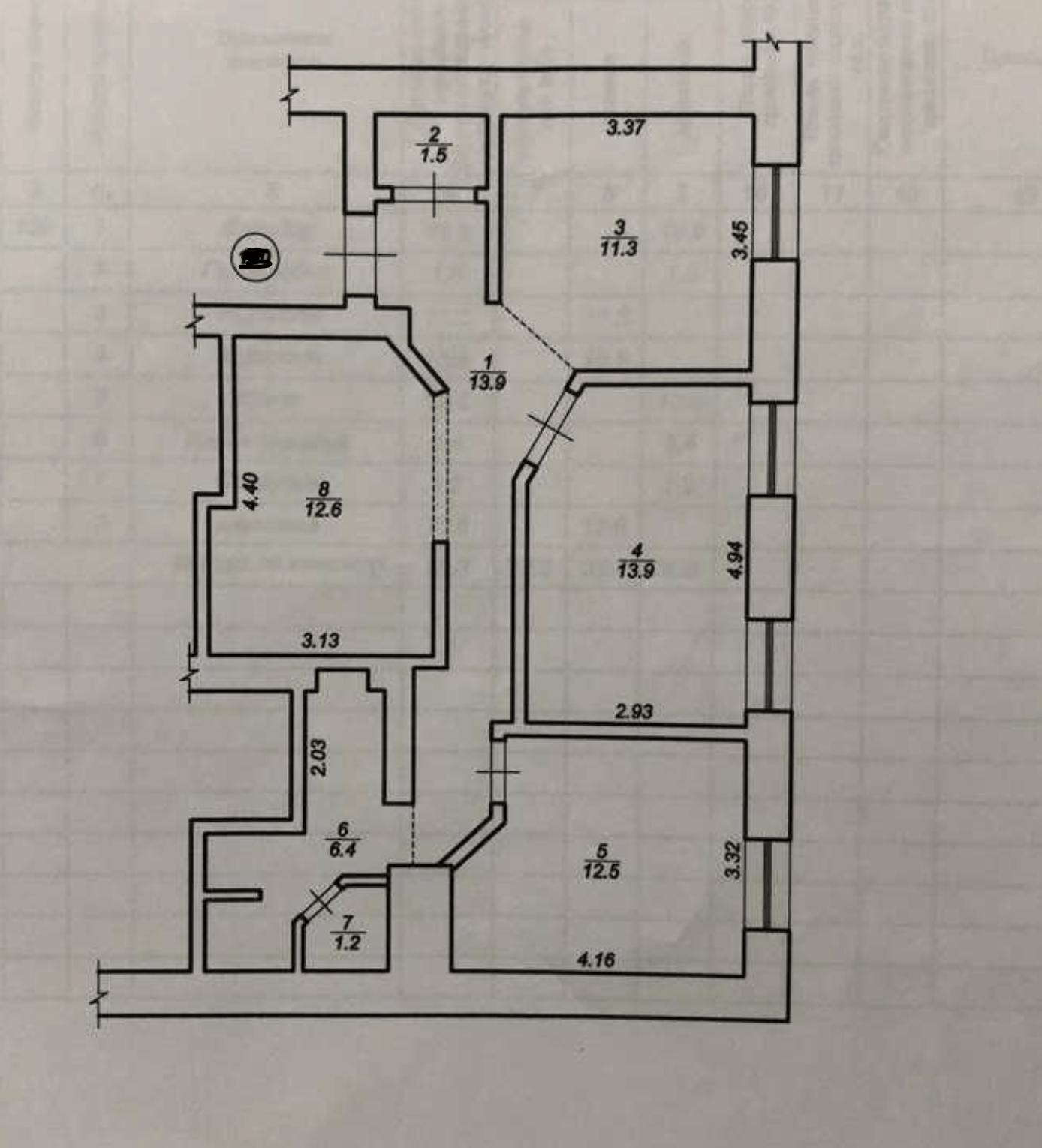 Продаж 3-кімнатної квартири 73 м²