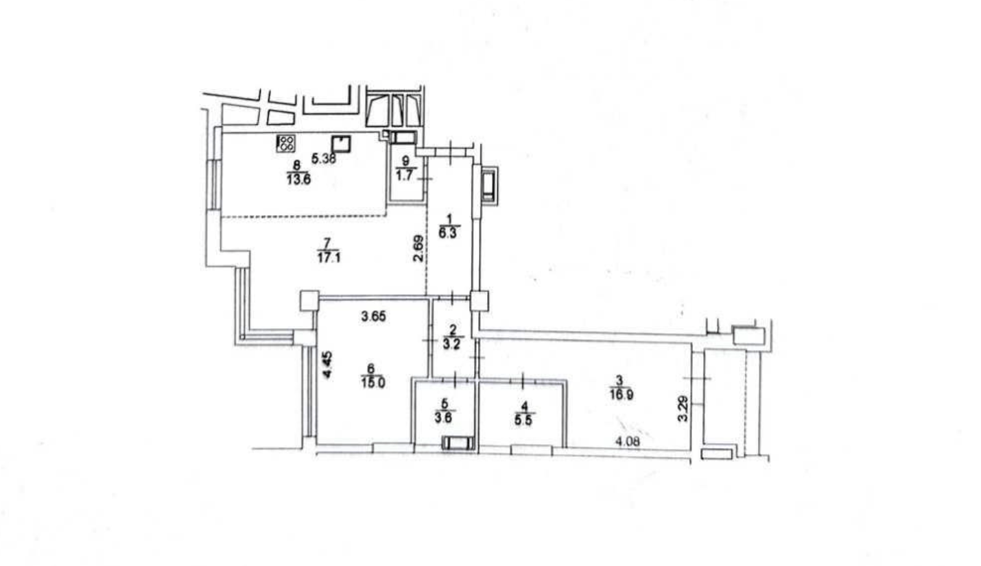 Продаж 2-кімнатної квартири 85 м²