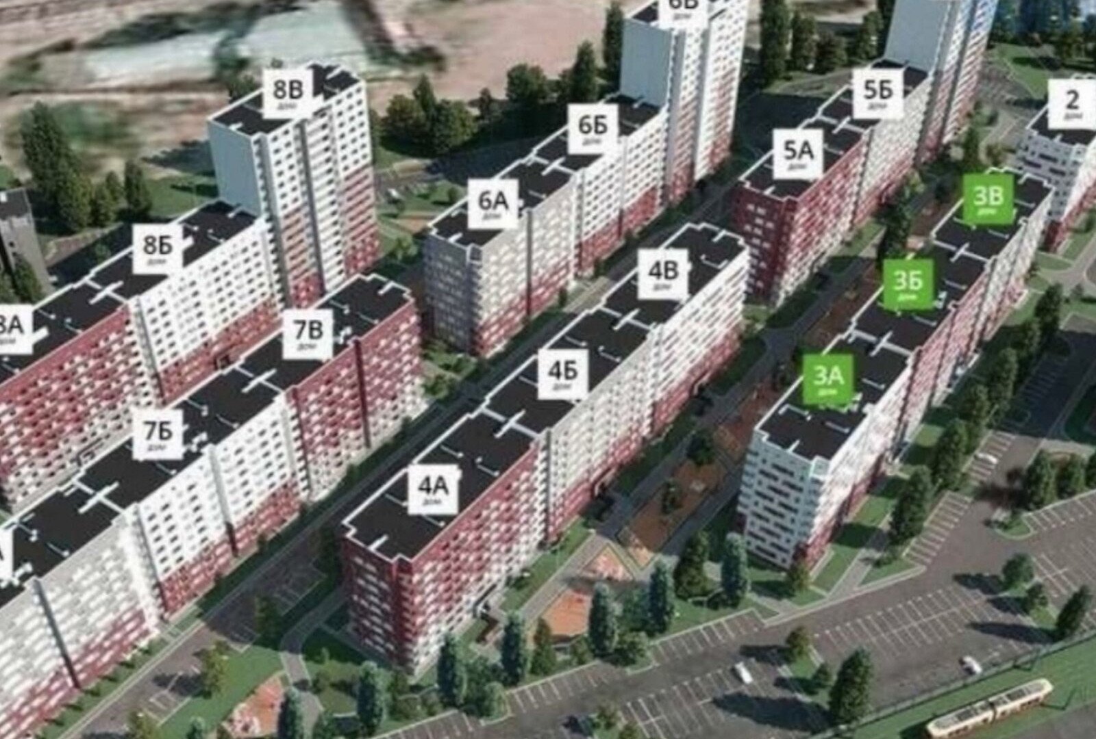 Продаж 2-кімнатної квартири 66 м²