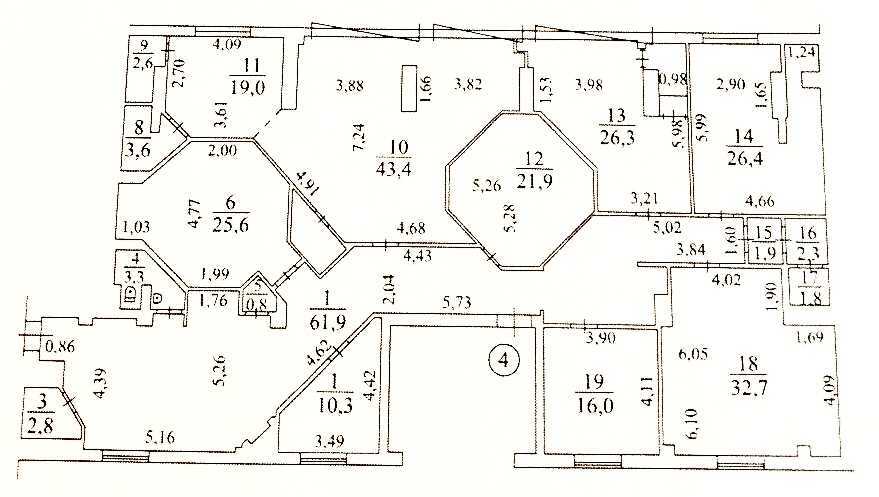 Продаж офісу 305 м², Велика Васильківська вул., 62/64