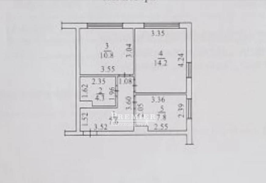 Продаж 2-кімнатної квартири 45 м², Марсельская вул.