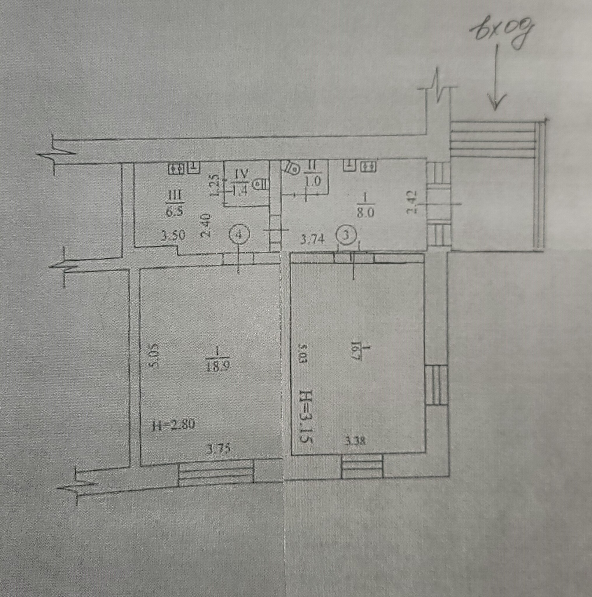 Продаж 2-кімнатної квартири 52 м², Валер’янівська вул.