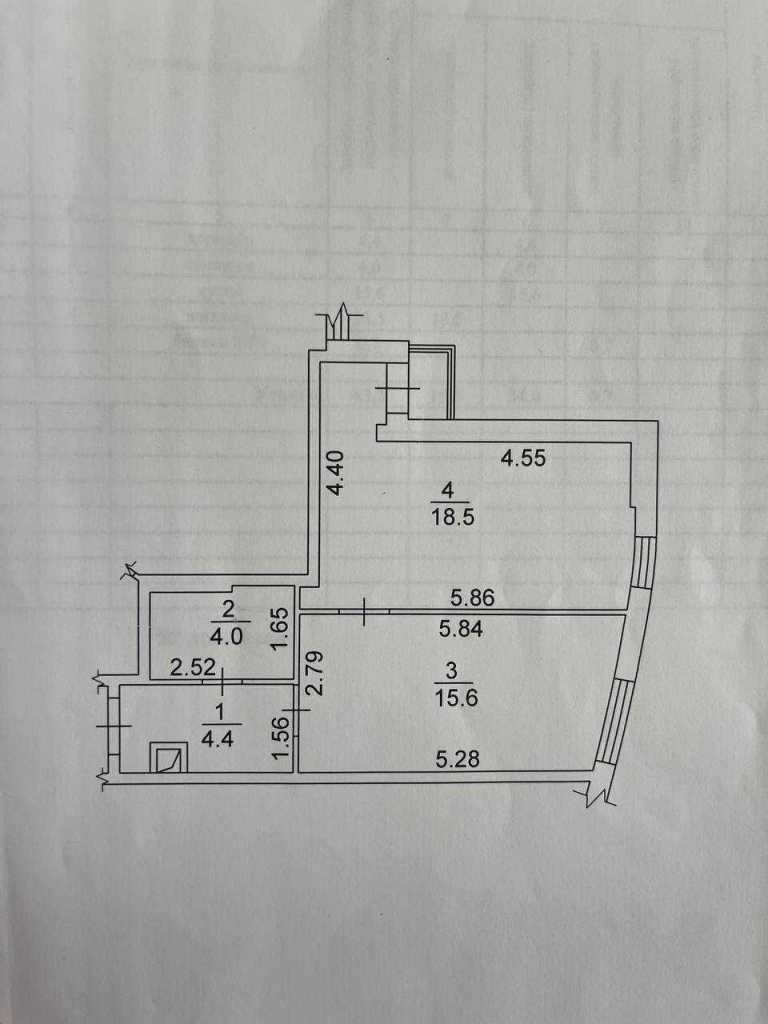 Продажа 1-комнатной квартиры 43 м², Петра Запорожца ул., 26А