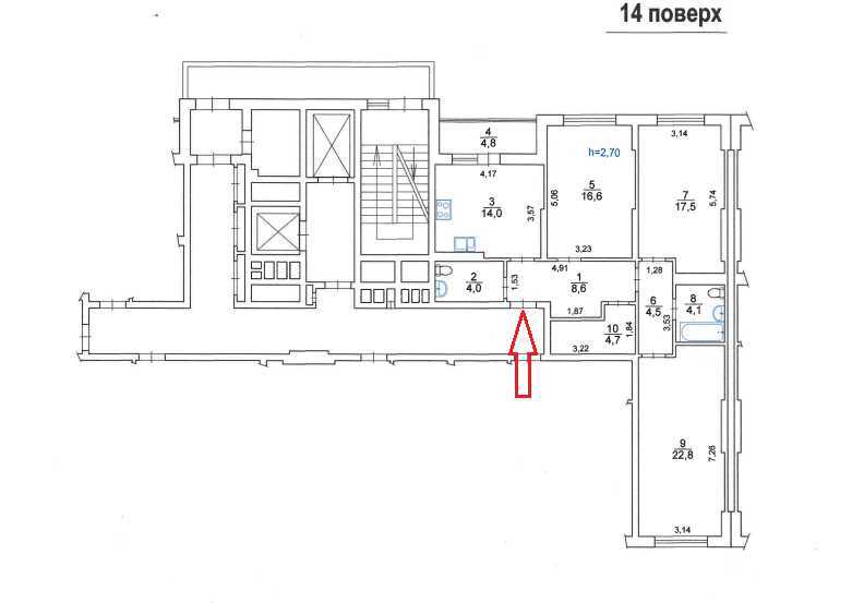 Продаж 3-кімнатної квартири 101.6 м², Багговутівська вул., 25