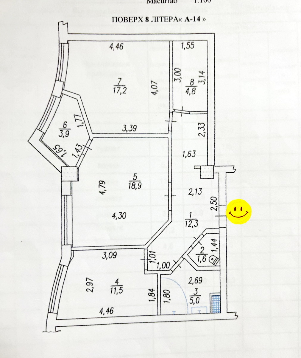 Продажа 2-комнатной квартиры 75 м², Волгоградская ул., 26А