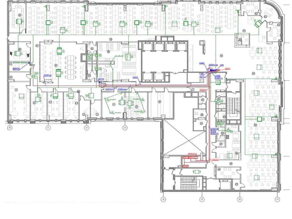 Аренда офиса 1294 м², Набережно-Крещатицкая ул.