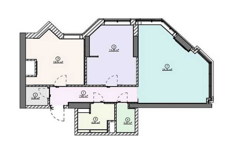 Продаж 2-кімнатної квартири 71.7 м², Французский бул., 26/2