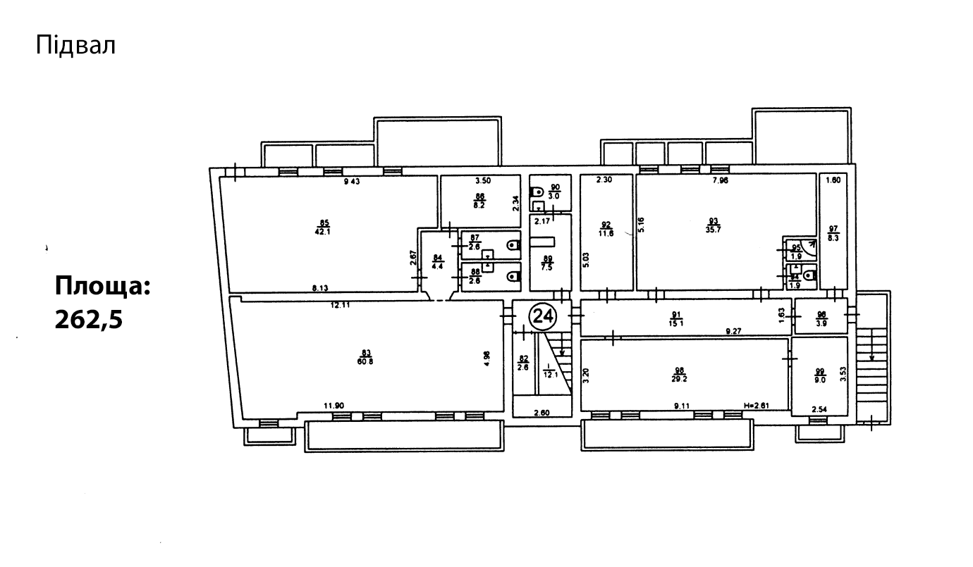 Продажа офиса 1481.4 м², Михайловская ул., 12Б