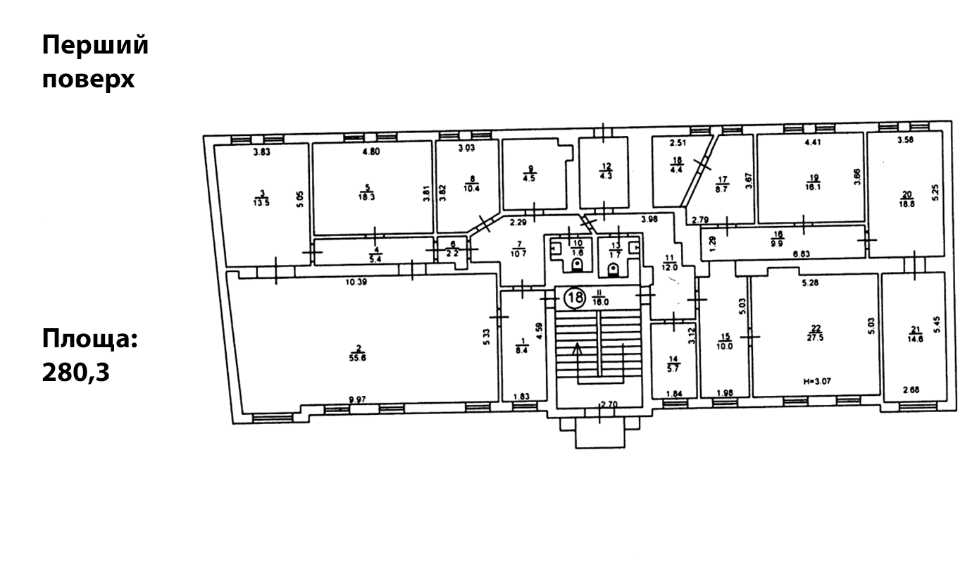 Продажа офиса 1481.4 м², Михайловская ул., 12Б