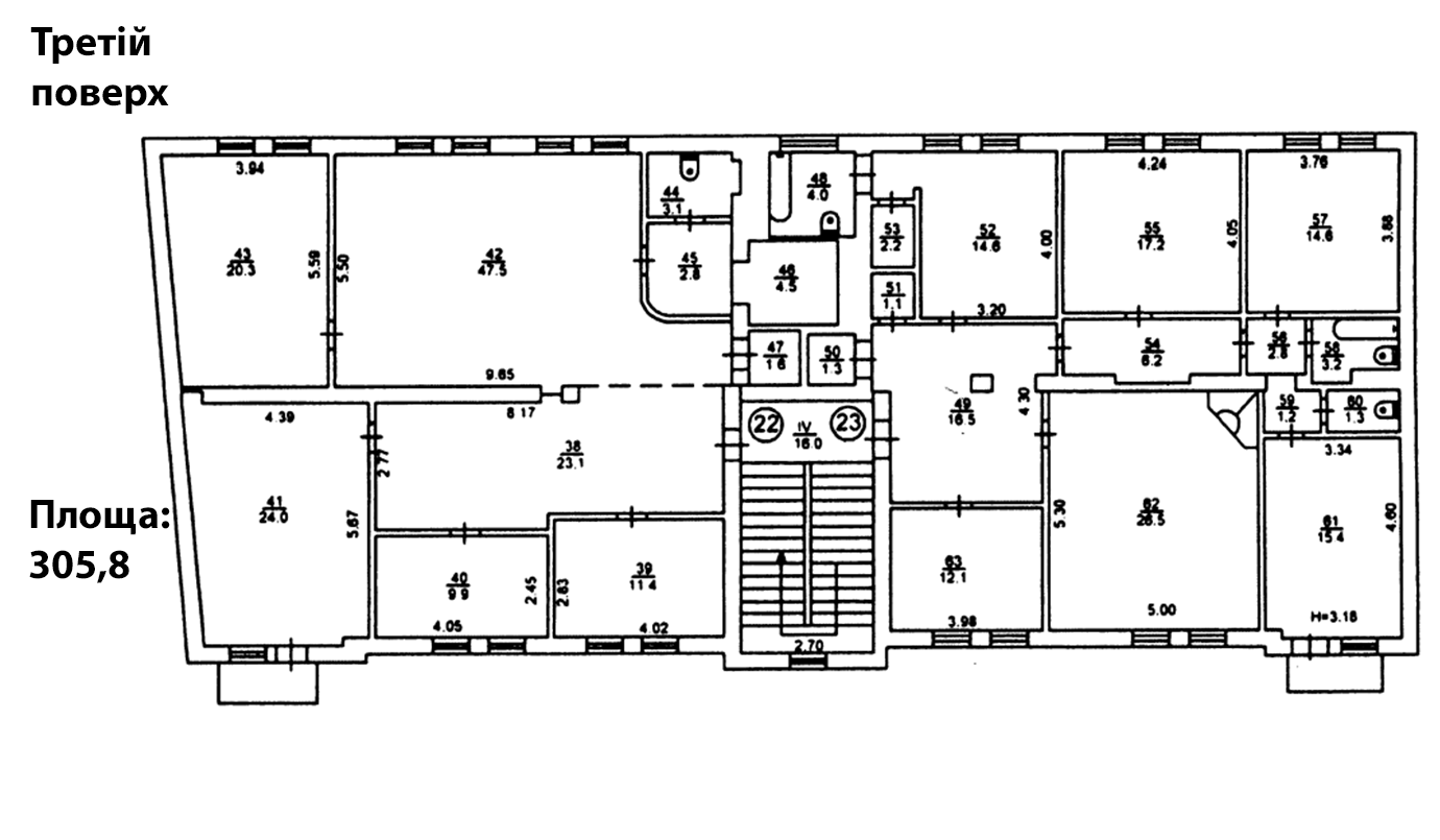 Продажа офиса 1481.4 м², Михайловская ул., 12Б