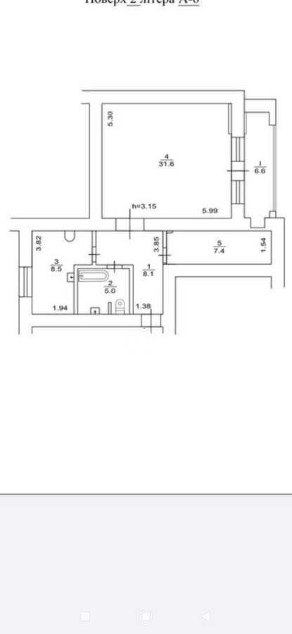 Продаж 1-кімнатної квартири 67.2 м², Володимира Антоновича вул., 25