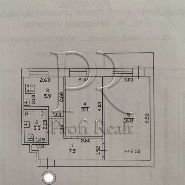 Продаж 2-кімнатної квартири 46 м², Льва Толстого вул., 49