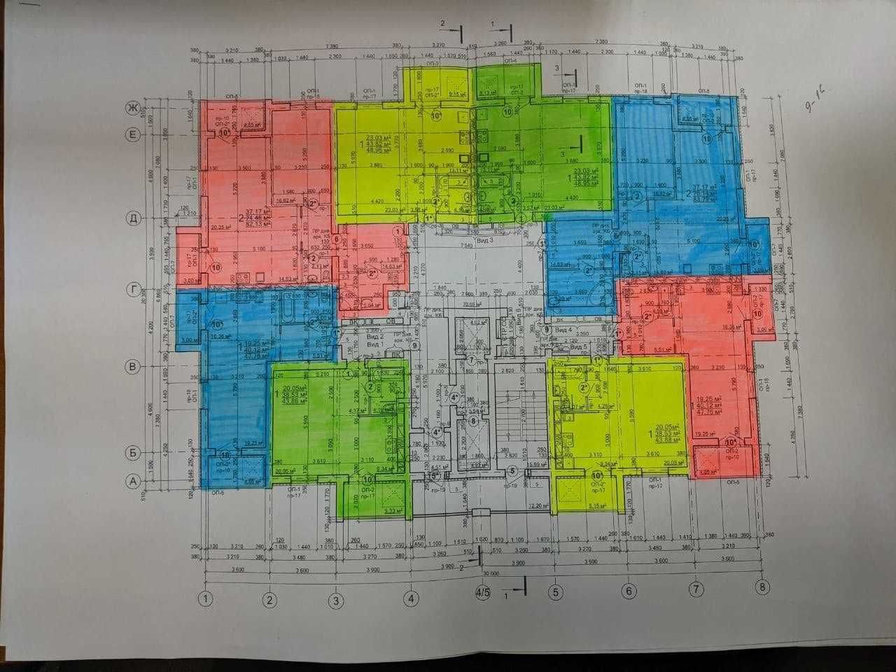 Продаж 1-кімнатної квартири 49.2 м²