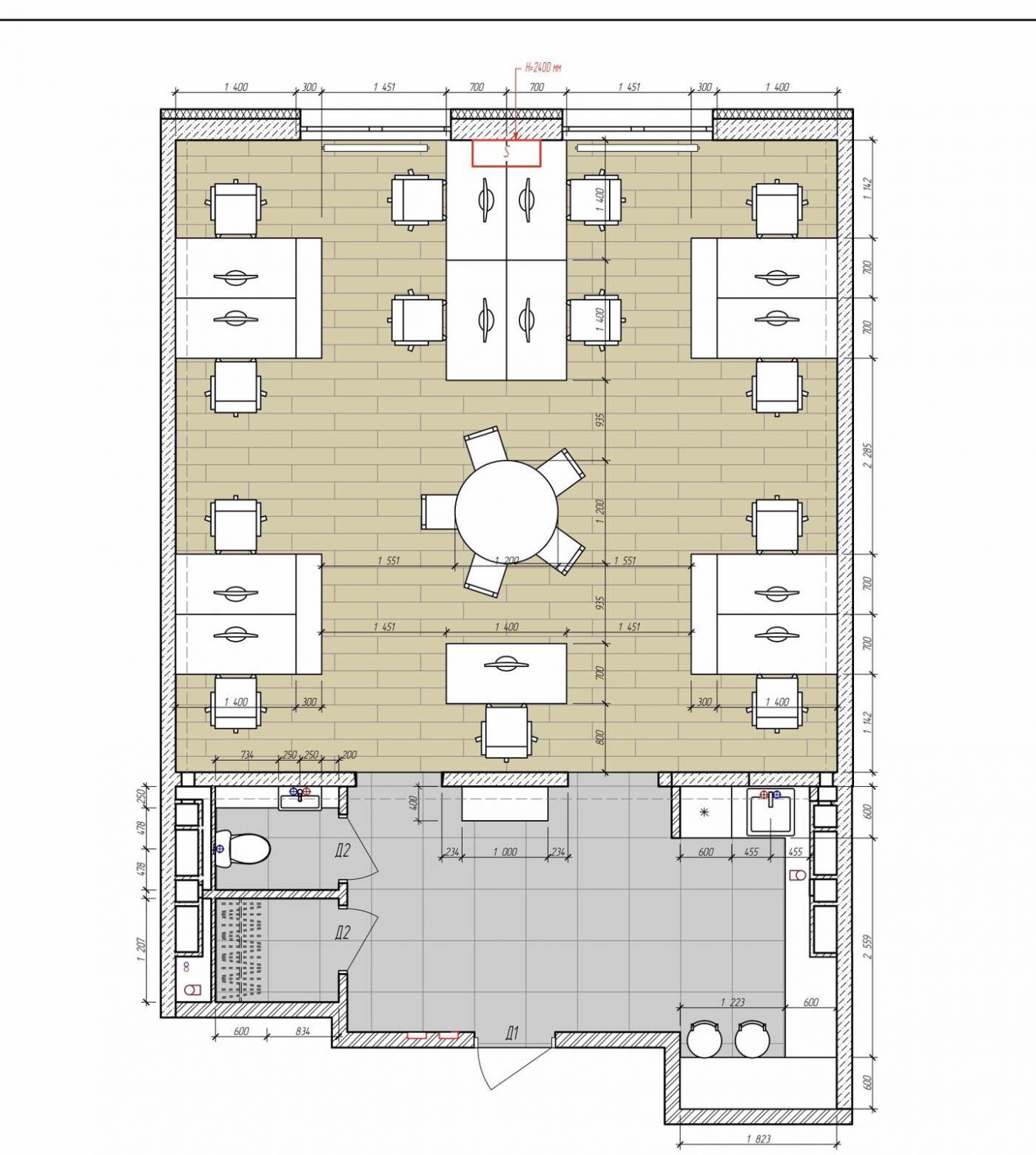 Аренда офиса 80 м², Михаила Максимовича ул., 28Д