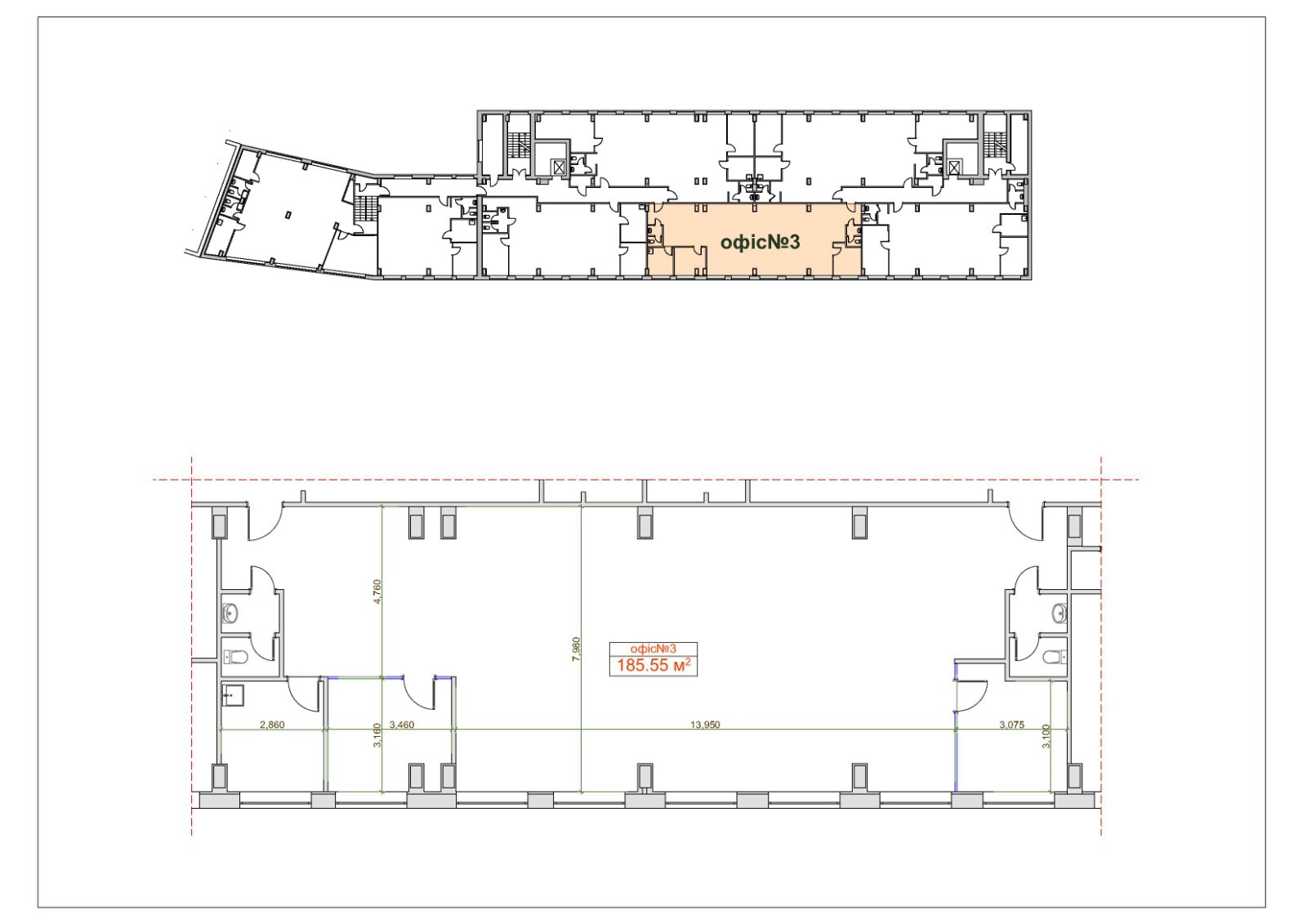 Аренда офиса 185 м², Глубочицкая ул.