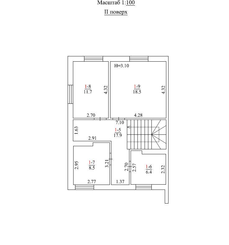 Продажа дуплекса 118 м²