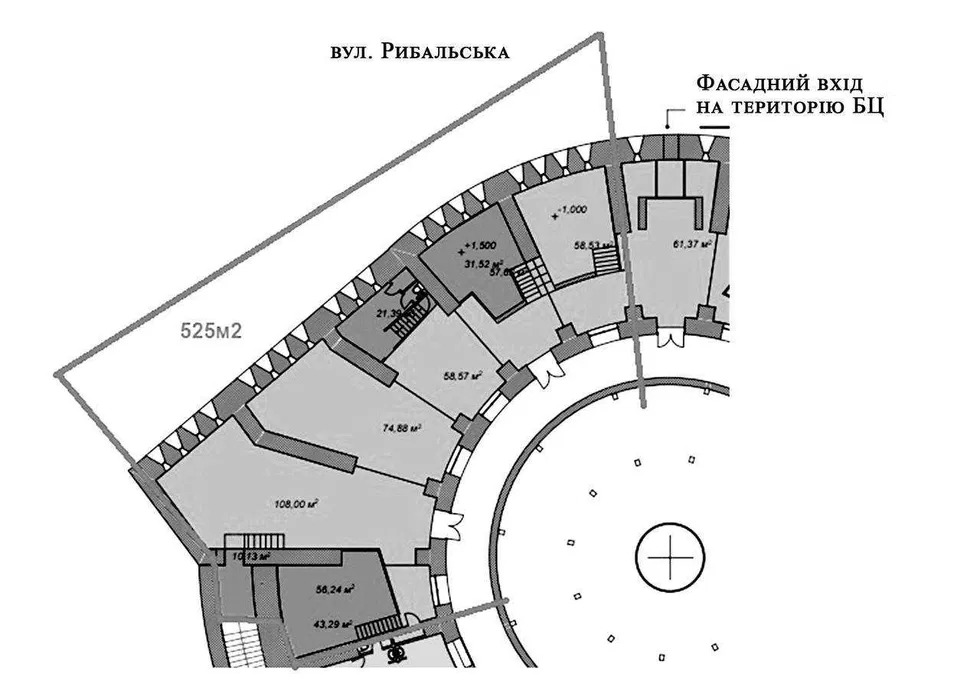 Аренда офиса 465 м², Рыбальская ул., 22