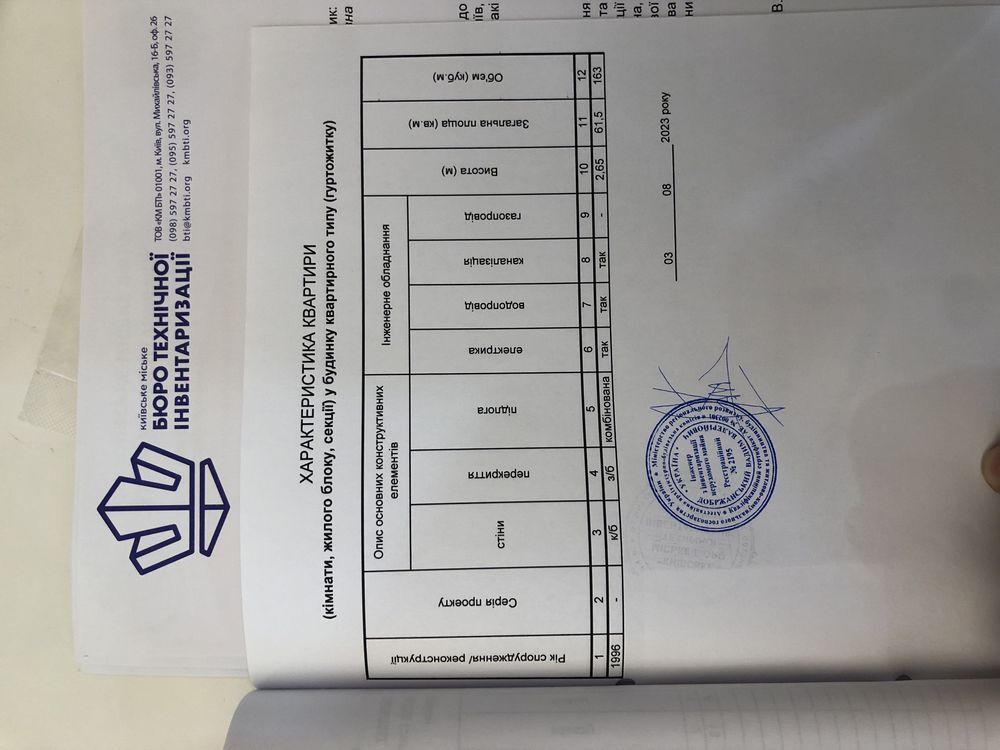 Продаж 2-кімнатної квартири 61 м²