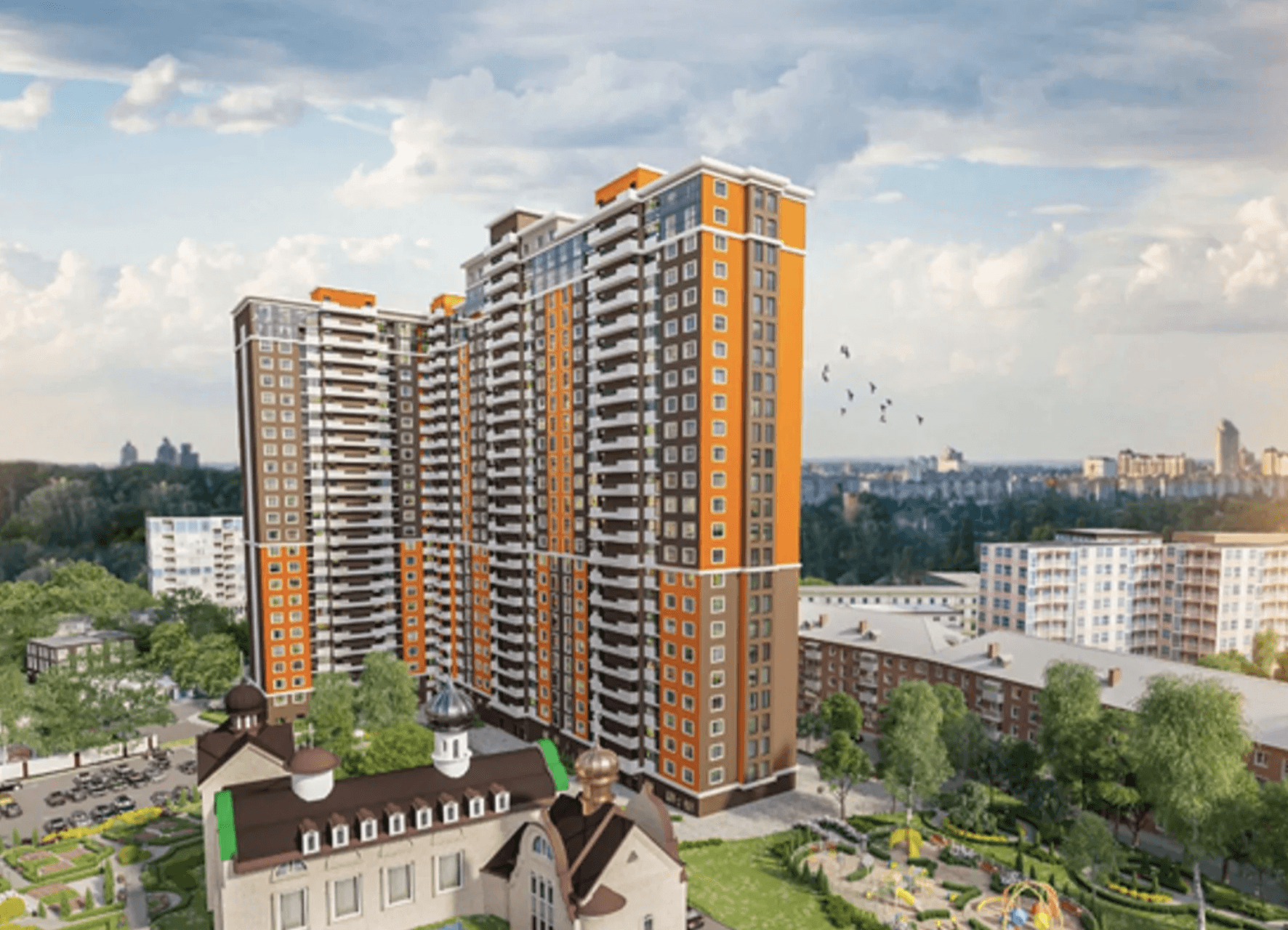 Продажа 1-комнатной квартиры 47 м²