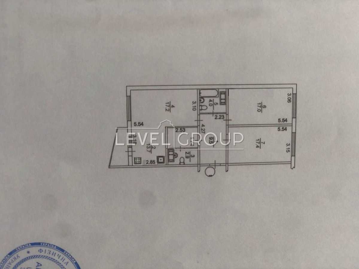 Продажа 3-комнатной квартиры 85 м², Софії Русової, 7