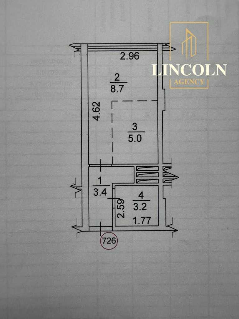 Продажа 1-комнатной квартиры 20 м², Ракетная ул., 24