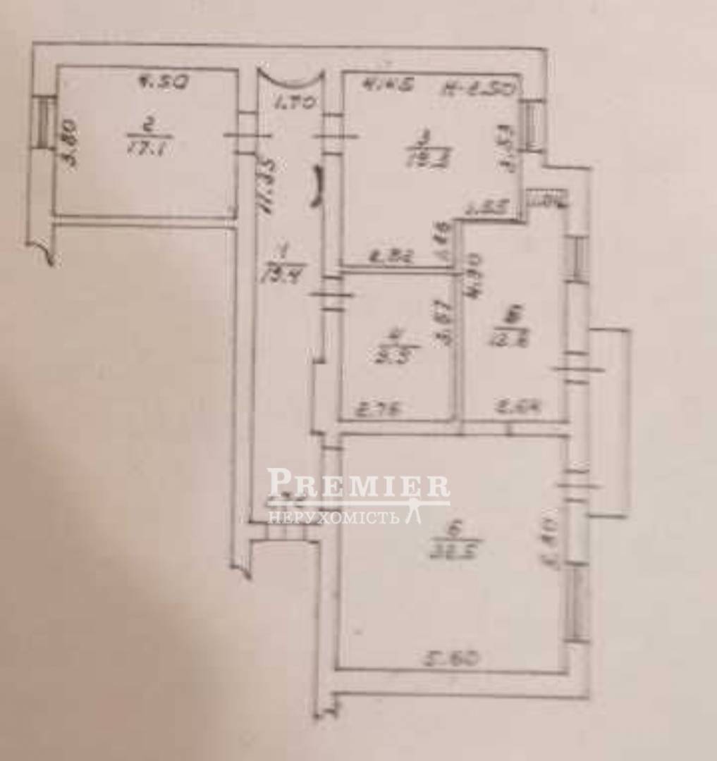 Продаж 3-кімнатної квартири 114 м², Давида Ойстраха вул.