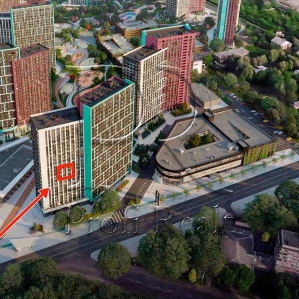 Продажа 1-комнатной квартиры 46 м², Виктора Забилы ул., Некрасова вулиця, 12А