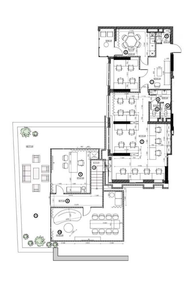 Аренда офиса 171 м², Бульварно-Кудрявская ул., 15