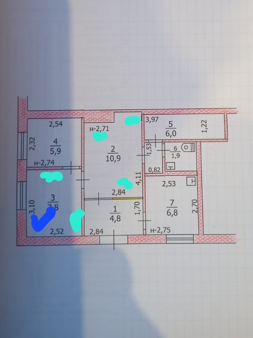 Продаж приміщення вільного призначення 45 м²