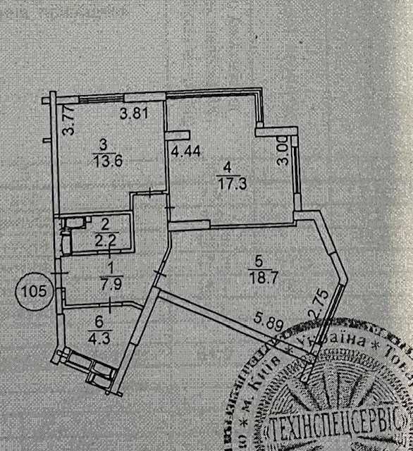 Продаж 2-кімнатної квартири 64 м², Дегтярівська вул., 25Е