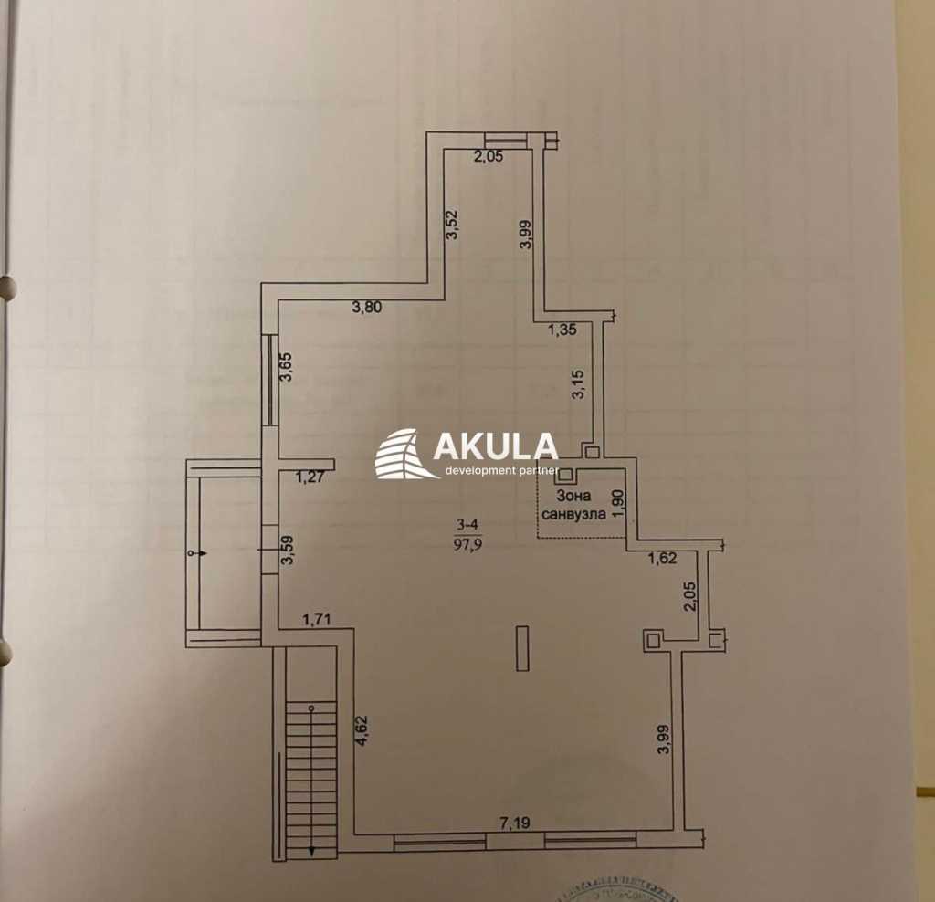 Аренда офиса 100 м², Берестейский