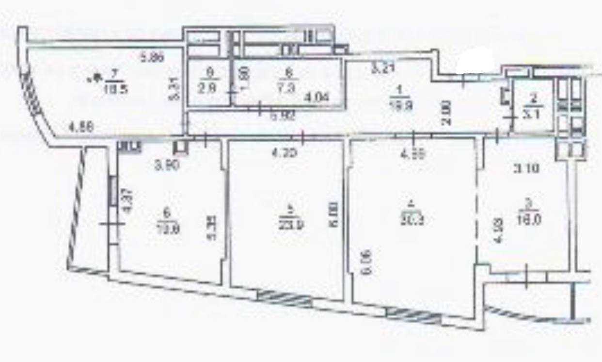 Продаж 4-кімнатної квартири 145 м², Раїси Окіпної вул., 10Б