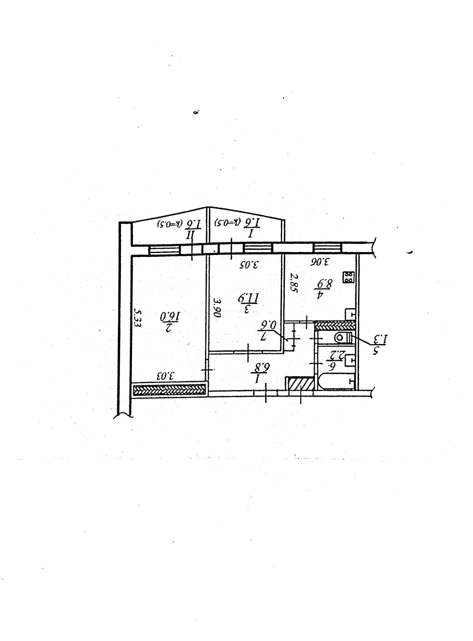 Продаж 2-кімнатної квартири 52 м², Вітрильний пров., 13