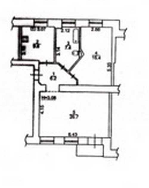 Аренда 2-комнатной квартиры 67.5 м², Институтская ул., 24/7